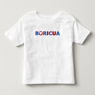 T-shirt Pour Les Tous Petits Boricua Puerto Rican Pride