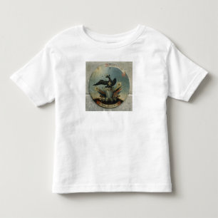 T-shirt Pour Les Tous Petits Bouclier d'un dirigeant prussien, 1764