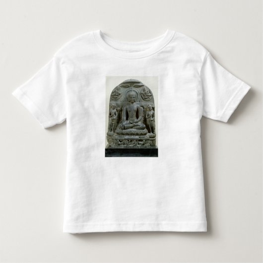 T-shirt Pour Les Tous Petits Bouddha assis dans la méditation (Devant)
