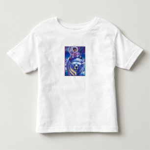 T-shirt Pour Les Tous Petits Boulangeur de bus à oreilles polaires doux