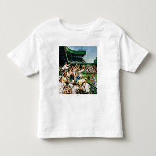 T-shirt Pour Les Tous Petits Boule contagieuse de test maison