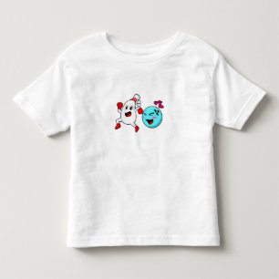 T-shirt Pour Les Tous Petits Bowling Bowling Bowling
