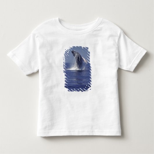 T-shirt Pour Les Tous Petits Brassage de baleines à bosse (Megaptera (Devant)