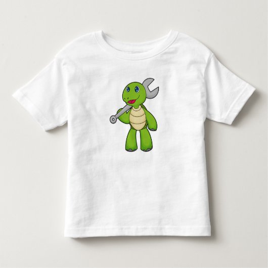 T-shirt Pour Les Tous Petits Broche mécanique de tortue (Devant)