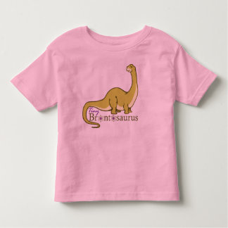 T-shirt Pour Les Tous Petits Brontosaurus minuscule