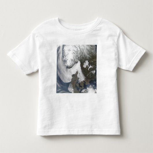 T-shirt Pour Les Tous Petits Brouillard marin en Scandinavie (Devant)