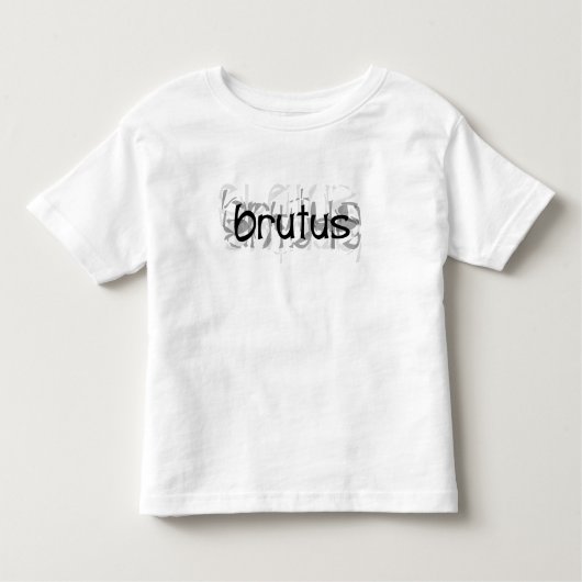 T-shirt Pour Les Tous Petits brutus (Devant)