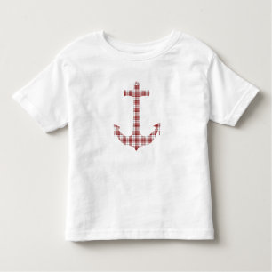 T-shirt Pour Les Tous Petits Buchanan Tartan Plaid Ancre