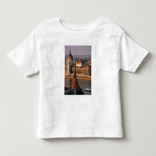 T-shirt Pour Les Tous Petits Budapest, Hongrie, Danube, Parlement