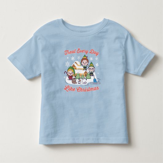 T-shirt Pour Les Tous Petits Buddy l'Elf Chibi Graphic (Devant)