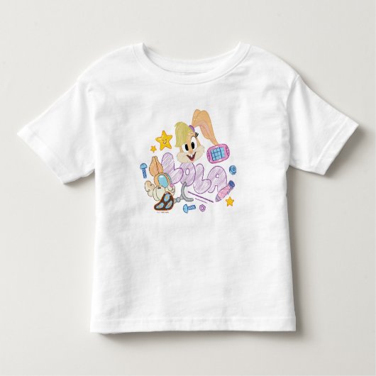 T-shirt Pour Les Tous Petits BUGS BUNNY BUILDERS™| Lola Sketch Art (Devant)