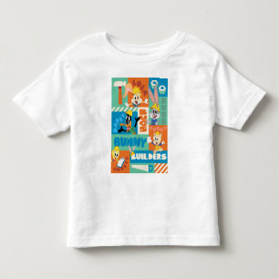 T-shirt Pour Les Tous Petits BUGS BUNNY BUILDERS™ Motif de grille de caractère