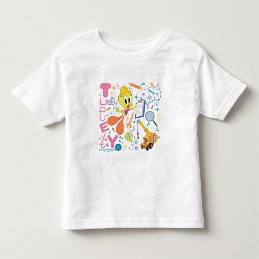 T-SHIRT POUR LES TOUS PETITS BUGS BUNNY BUILDERS™| TWEETY™ (Devant)