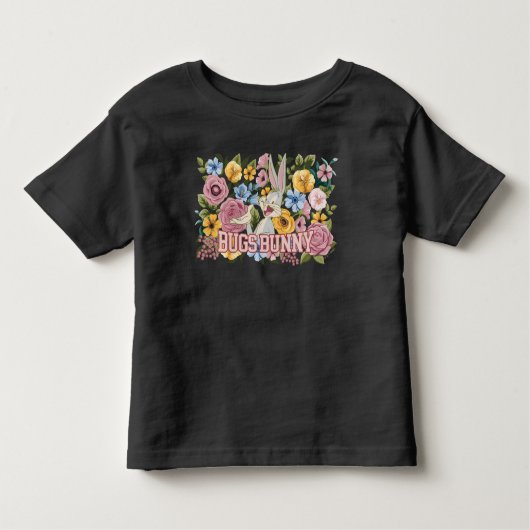 T-shirt Pour Les Tous Petits BUGS BUNNY™ Floral Embroidery Graphic (Devant)