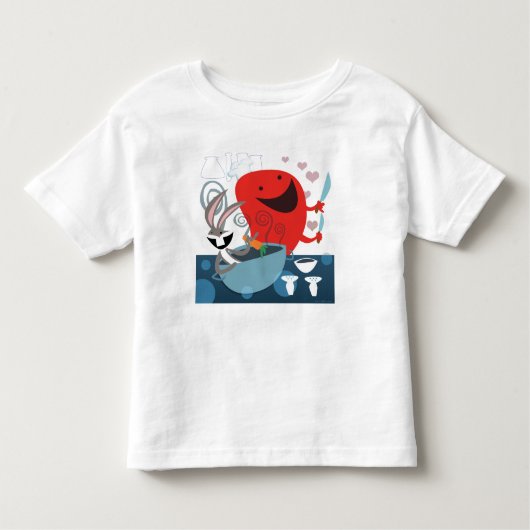 T-shirt Pour Les Tous Petits BUGS BUNNY™ & Gossamer Préparation de repas Whimsi (Devant)