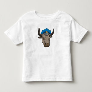 T-shirt Pour Les Tous Petits Bull agent de police Police