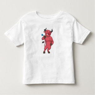 T-shirt Pour Les Tous Petits Bull aux fléchettes avec Dart