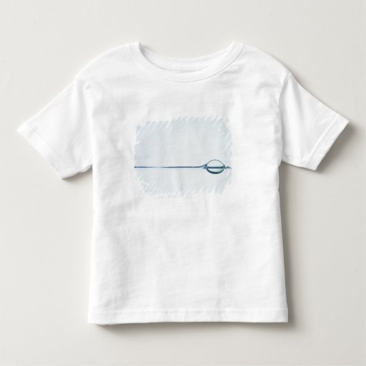T-shirt Pour Les Tous Petits Bulles sur la surface de l'eau (Devant)