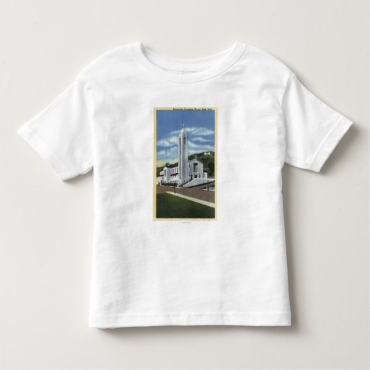 T-shirt Pour Les Tous Petits Butte, Montana - église de conception impeccable (Devant)