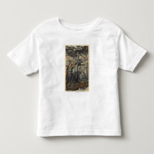 T-shirt Pour Les Tous Petits Butte, Montana - perçage souterrain en cuivre