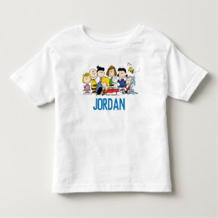 T-shirt Pour Les Tous Petits cacahuètes Charlie Brown et Gang Ajouter Votre