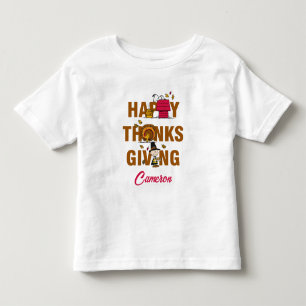 T-shirt Pour Les Tous Petits cacahuètes Combo Bon thanksgiving