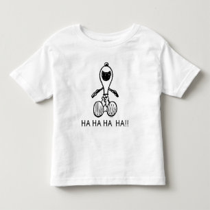 T-shirt Pour Les Tous Petits cacahuètes Snoopy Laughs