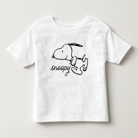 T-shirt Pour Les Tous Petits cacahuètes | Snoopy Run (Devant)