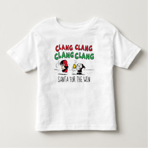 T-shirt Pour Les Tous Petits cacahuètes   Snoopy Santa Claus & Lucy