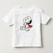 T-shirt Pour Les Tous Petits cacahuètes | Snoopy Smiling Vampire (Devant)