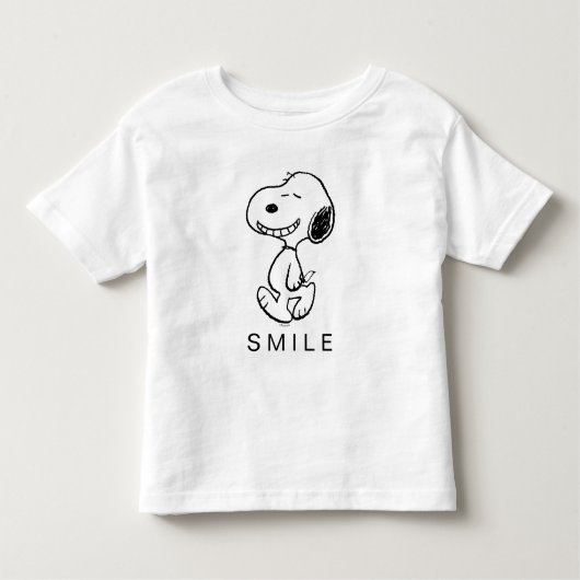 T-shirt Pour Les Tous Petits cacahuètes | Snoopy Super Smile (Devant)