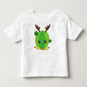 T-shirt Pour Les Tous Petits Cactus de Noël, Cactus mignons, Antlers, Vacances