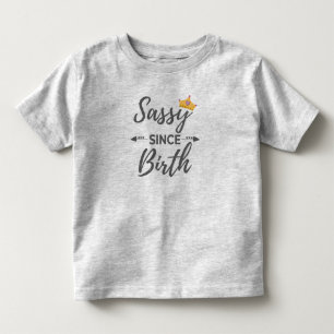 T-shirt Pour Les Tous Petits Cadeau Fille Impertinente Cadeau Impertinente Depu
