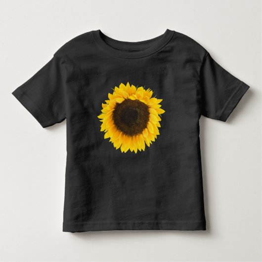 T-shirt Pour Les Tous Petits Cadeaux de tournesol (Devant)