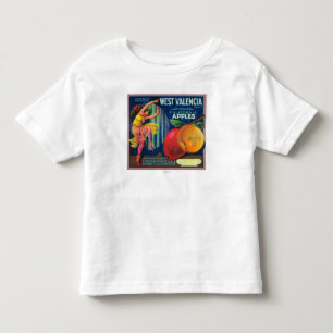 T-shirt Pour Les Tous Petits Caisse occidentale LabelWatsonville, CA de Valence