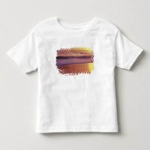 T-shirt Pour Les Tous Petits Californie, près de Santa Cruz, vue de la plage à