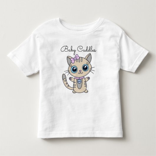 T-shirt Pour Les Tous Petits Câlins de bébé (Devant)