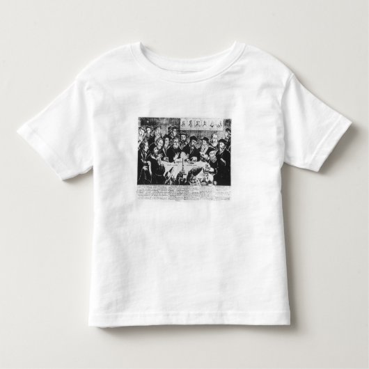 T-shirt Pour Les Tous Petits Calvin et Luther (gravure) (Devant)