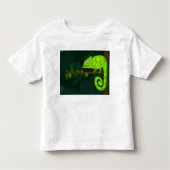 T-shirt Pour Les Tous Petits Caméléon vert mignon (Devant)