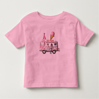 T-shirt Pour Les Tous Petits Camion à glace