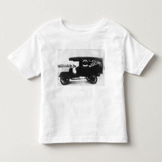 T-shirt Pour Les Tous Petits Camion de Reid Ice Cream Company (Devant)