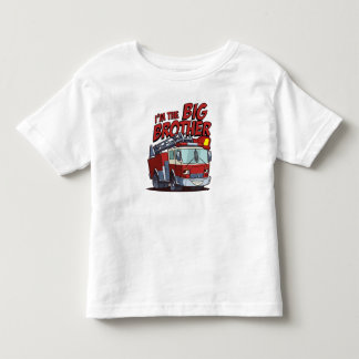 T-shirt Pour Les Tous Petits Camion d'incendie Big Brother