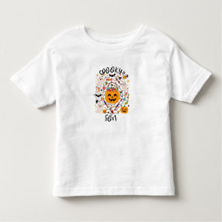 T-shirt Pour Les Tous Petits Camiseta de Niño Spooky Son de Halloween