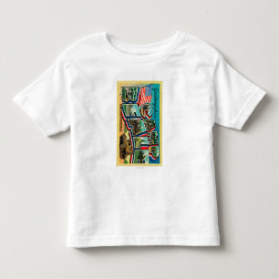 T-shirt Pour Les Tous Petits Camp Beale, la Californie - grandes scènes de
