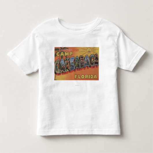 T-shirt Pour Les Tous Petits Camp Cassadaga, la Floride - grandes scènes de (Devant)