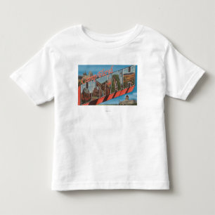 T-shirt Pour Les Tous Petits Camp Floyd, Utah - grandes scènes de lettre