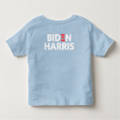 T-shirt Pour Les Tous Petits Campagne électorale Biden / Harris (Dos)