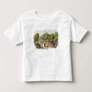 T-shirt Pour Les Tous Petits Campement de l'armée britannique dans le bois de B