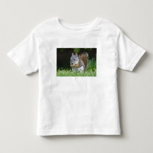 T-shirt Pour Les Tous Petits Canada, Colombie-Britannique, Écureuil roux pin