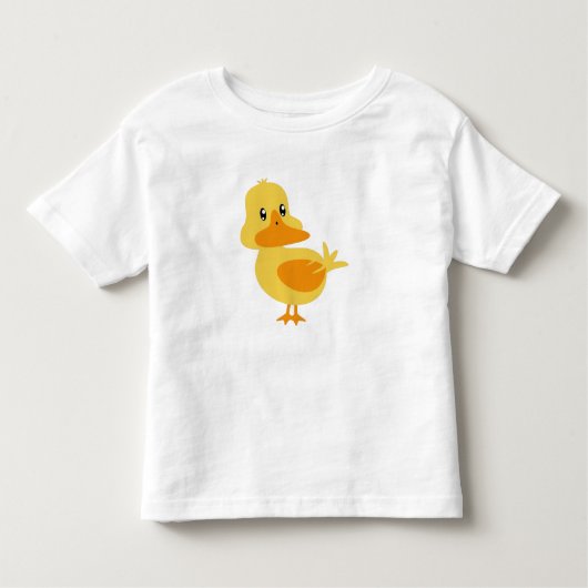 T-shirt Pour Les Tous Petits Canard (Devant)